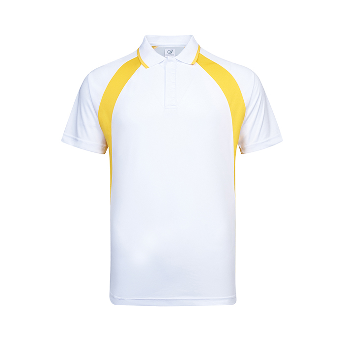 Contrast Bi-cross Polo T-Shirt