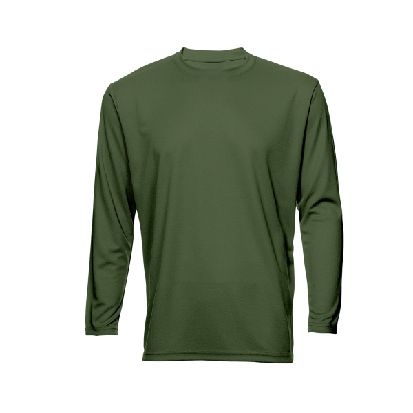 Quick Dry Long Sleeve Round Neck T-shirt