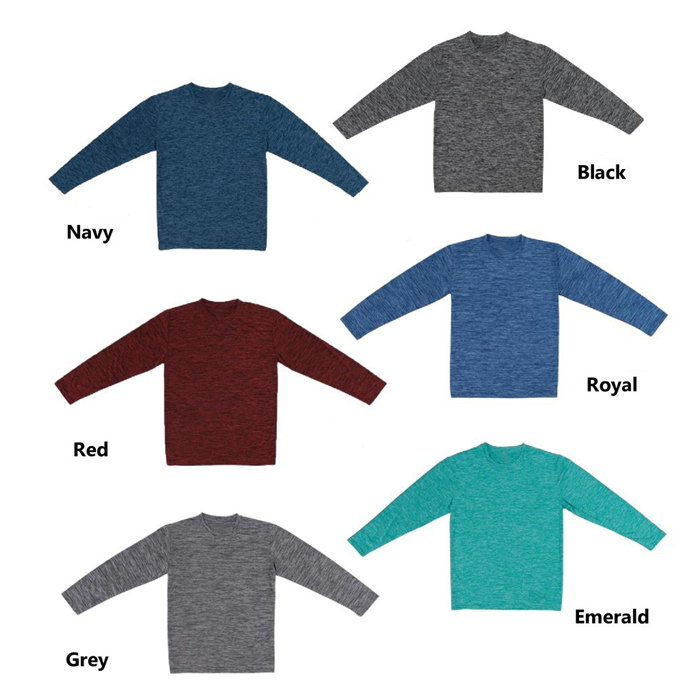 Quick Dry Long Sleeve Round Neck T-shirt