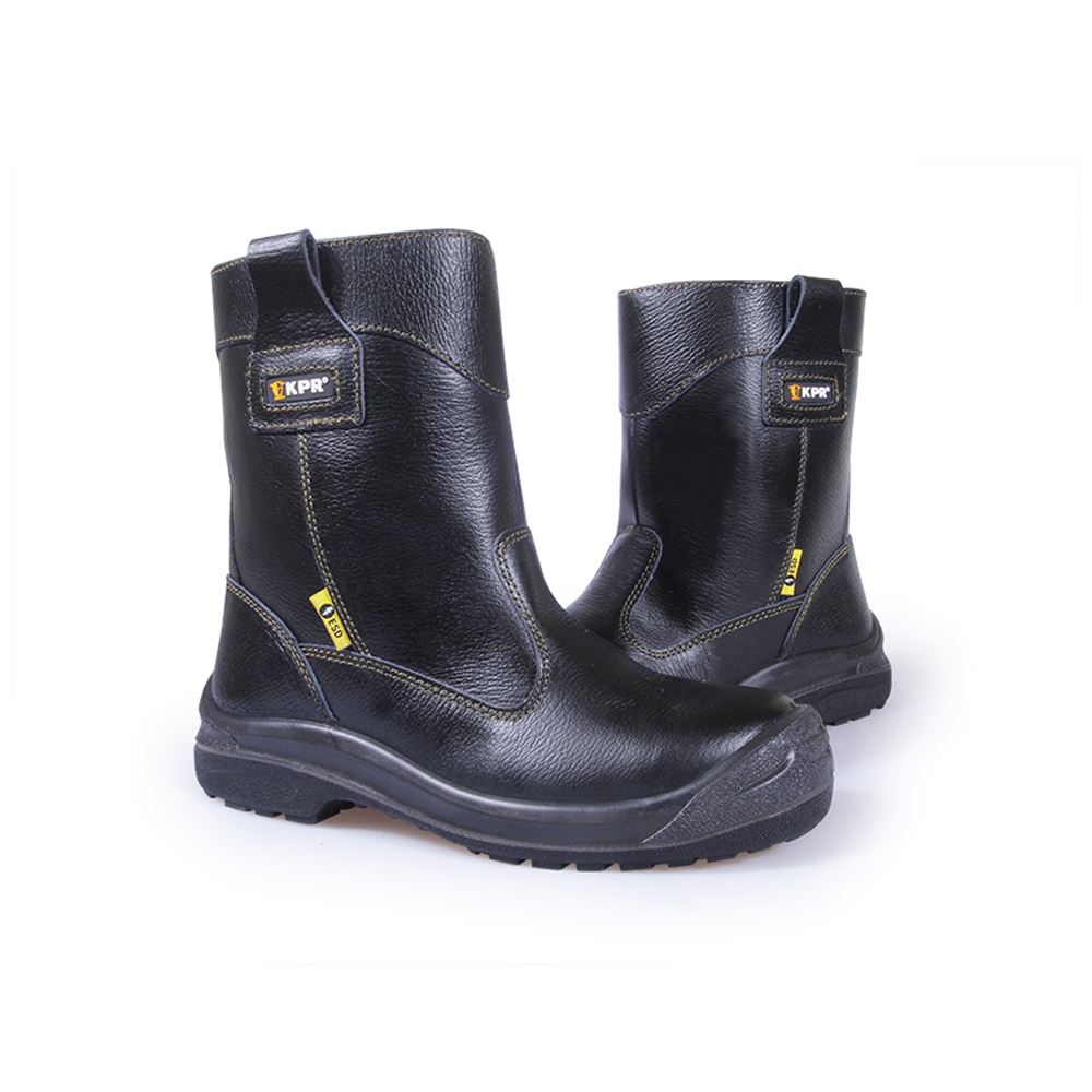 High Cut Buffalo Leather Rigger Safety Boots