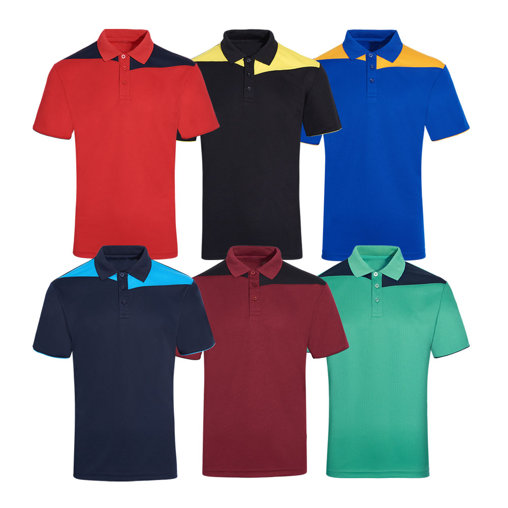 Two-tone Quick Dry Polo Tshirt in Singapore | Uno Apparel