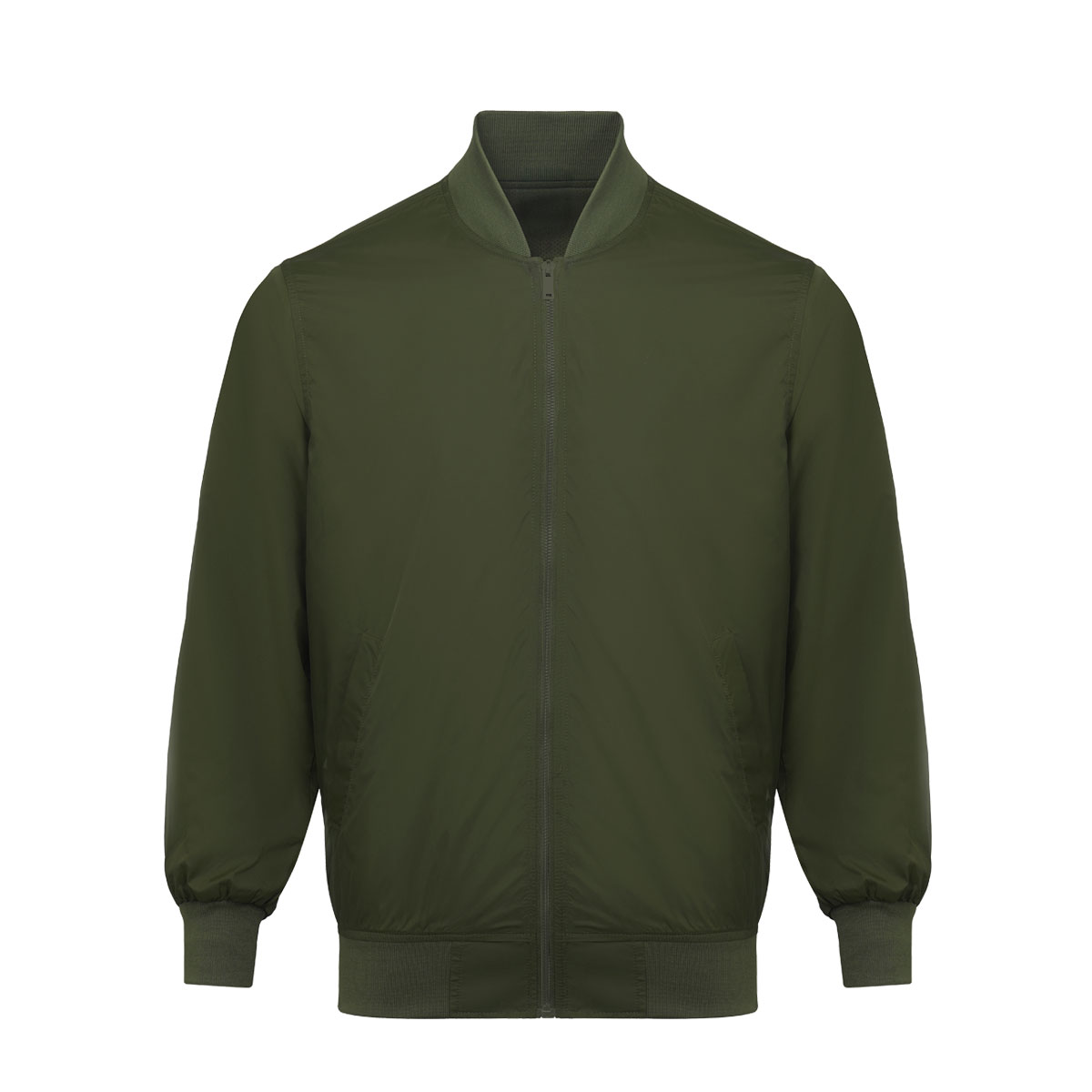 Full-Zip Bomber Jacket