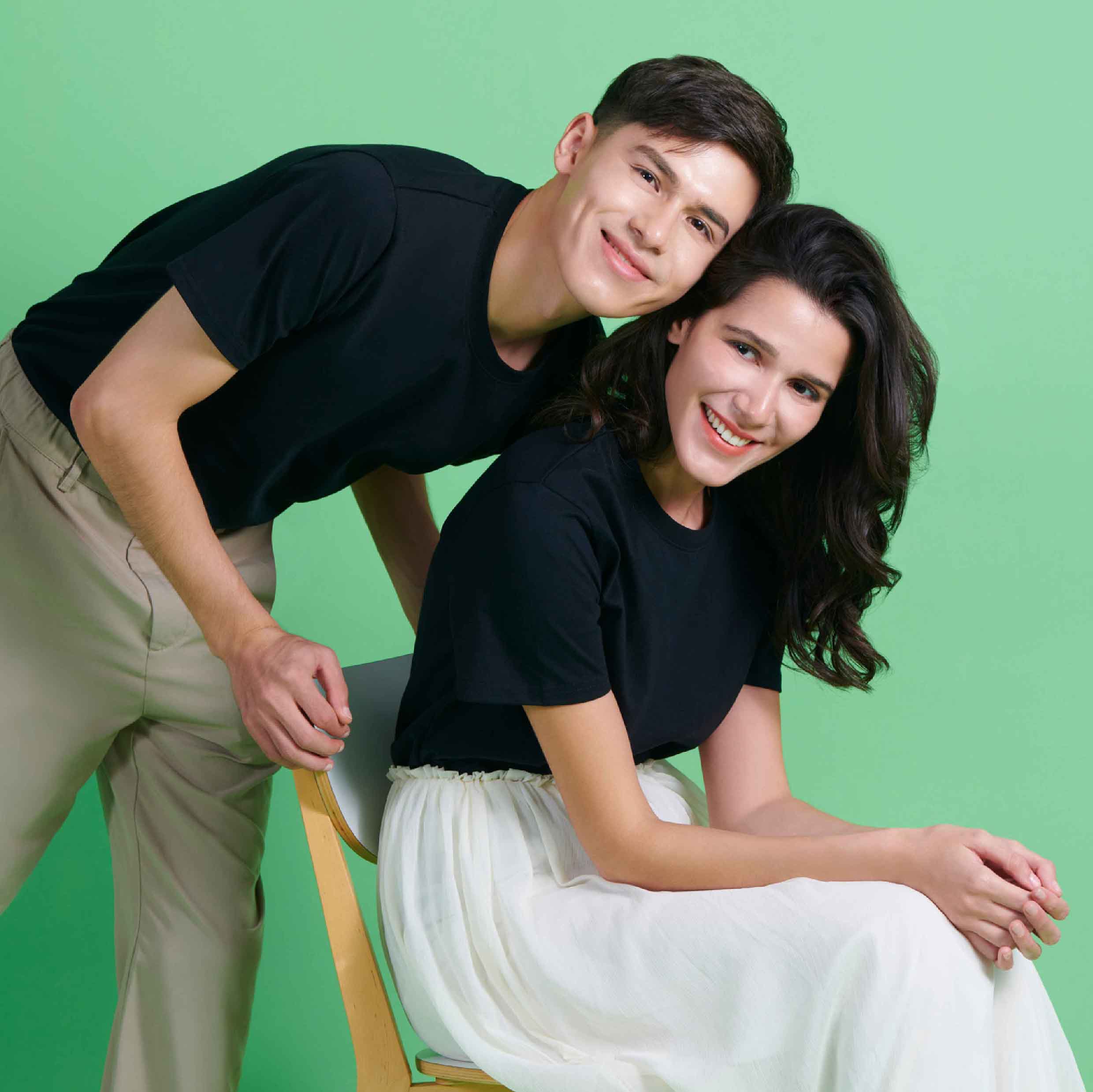 Premium Cotton Short Sleeve Basic Tee