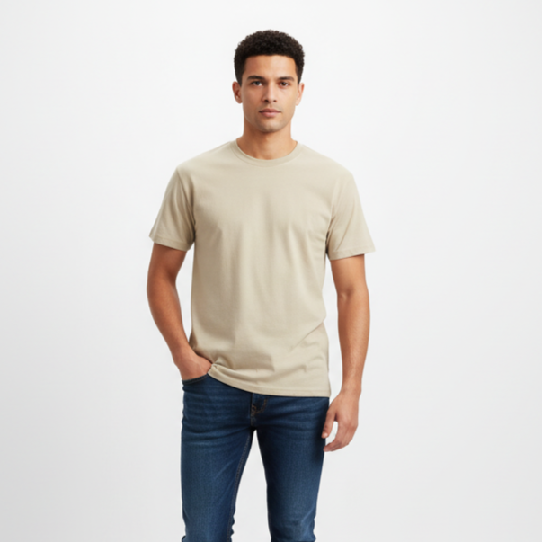 Oversized Cotton Short Sleeve Basic Tee