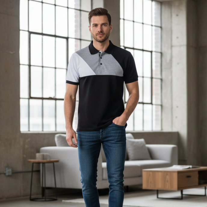 Honeycomb Polo Shirt