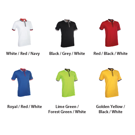 Short Sleeve Hidden Placket Polo