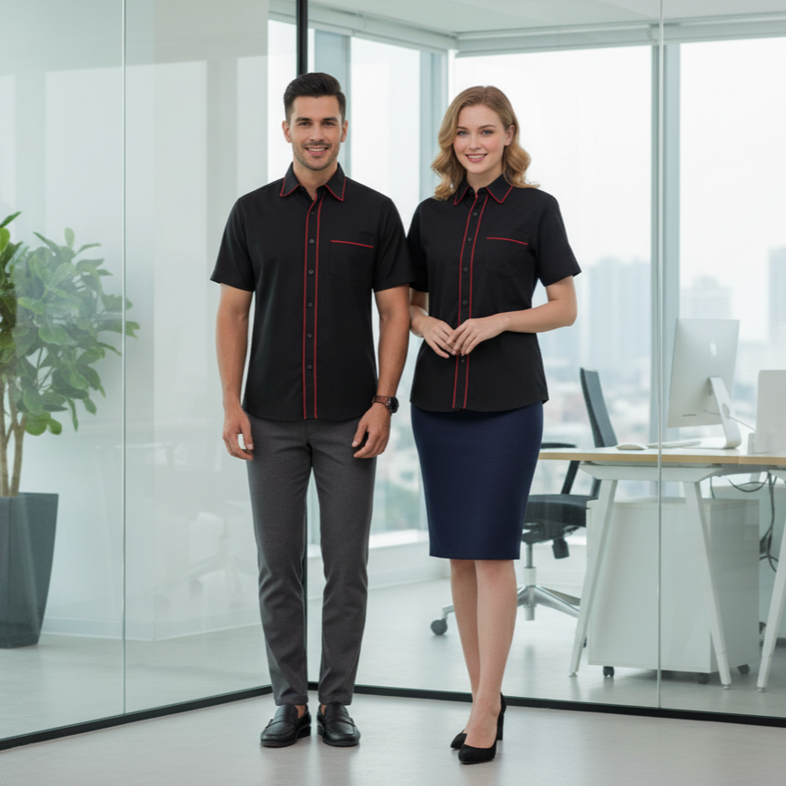 Corporate Uniform Unisex Short Sleeve