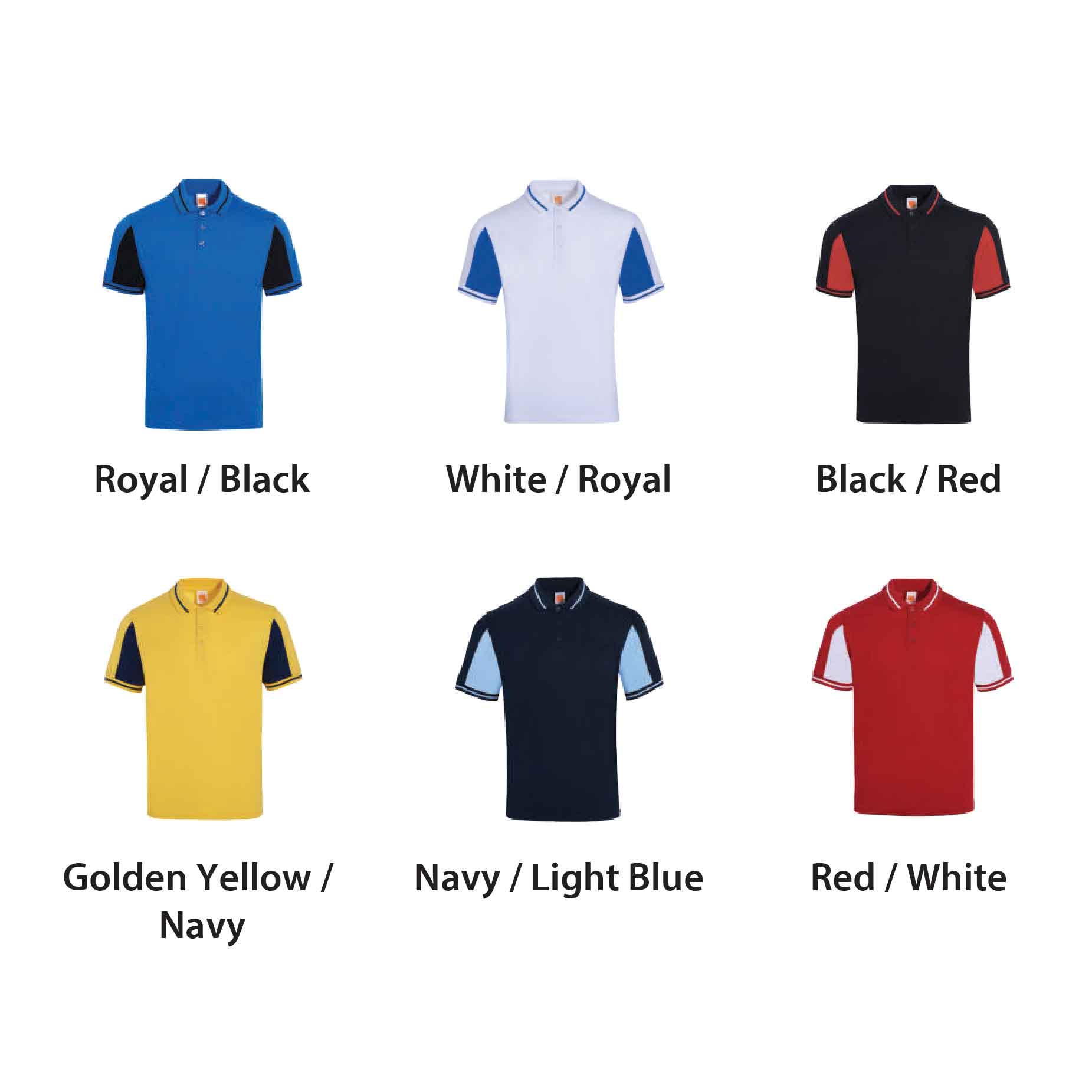 Tipped Collar and Cuff Polo Shirt