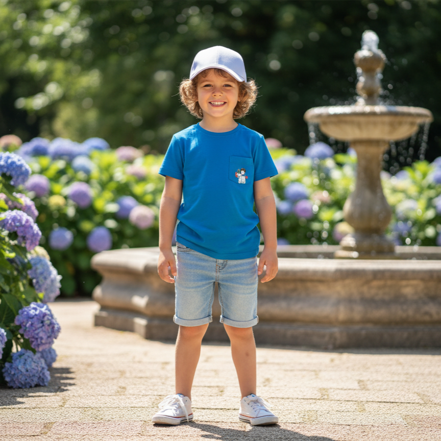 Kids Polyester Baseball Cap