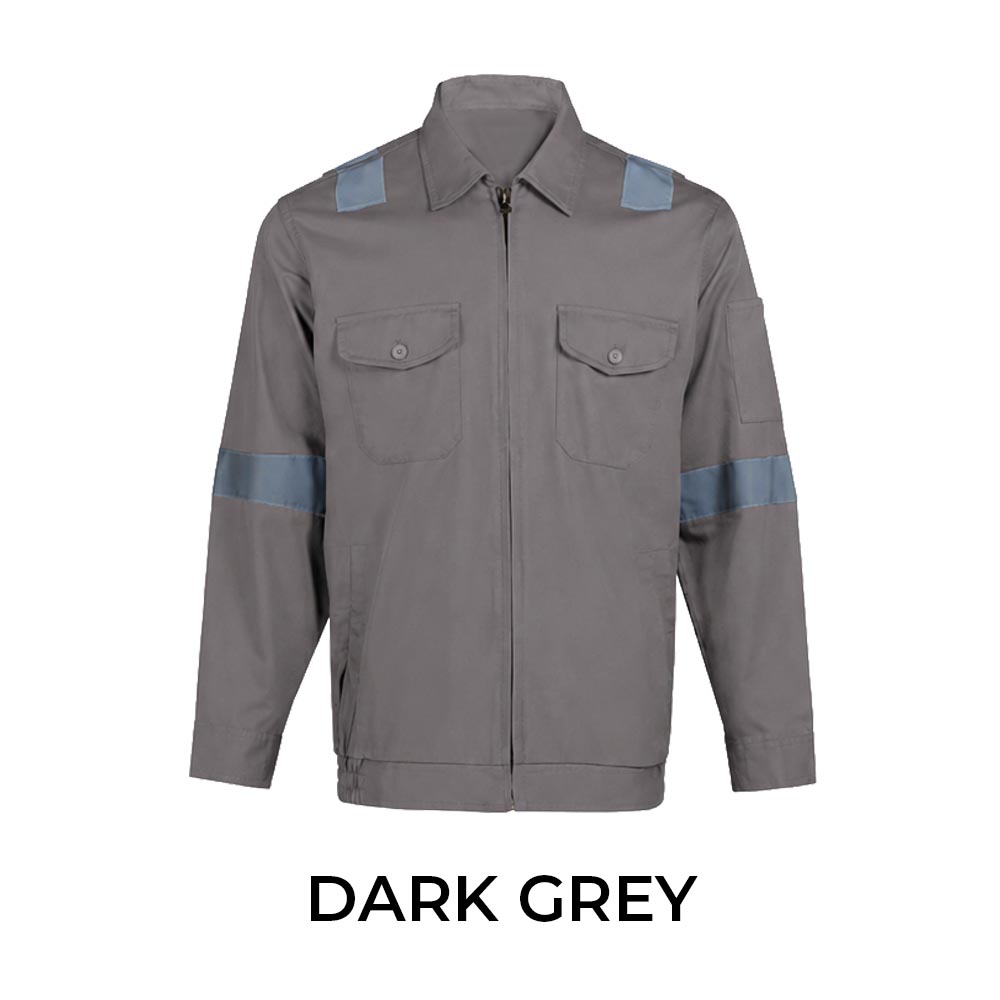 FULL ZIP REFLECTIVE WORK JACKET