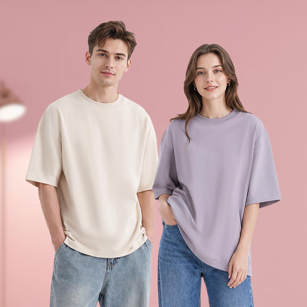 OVERSIZED PREMIUM ROUND NECK T-SHIRT