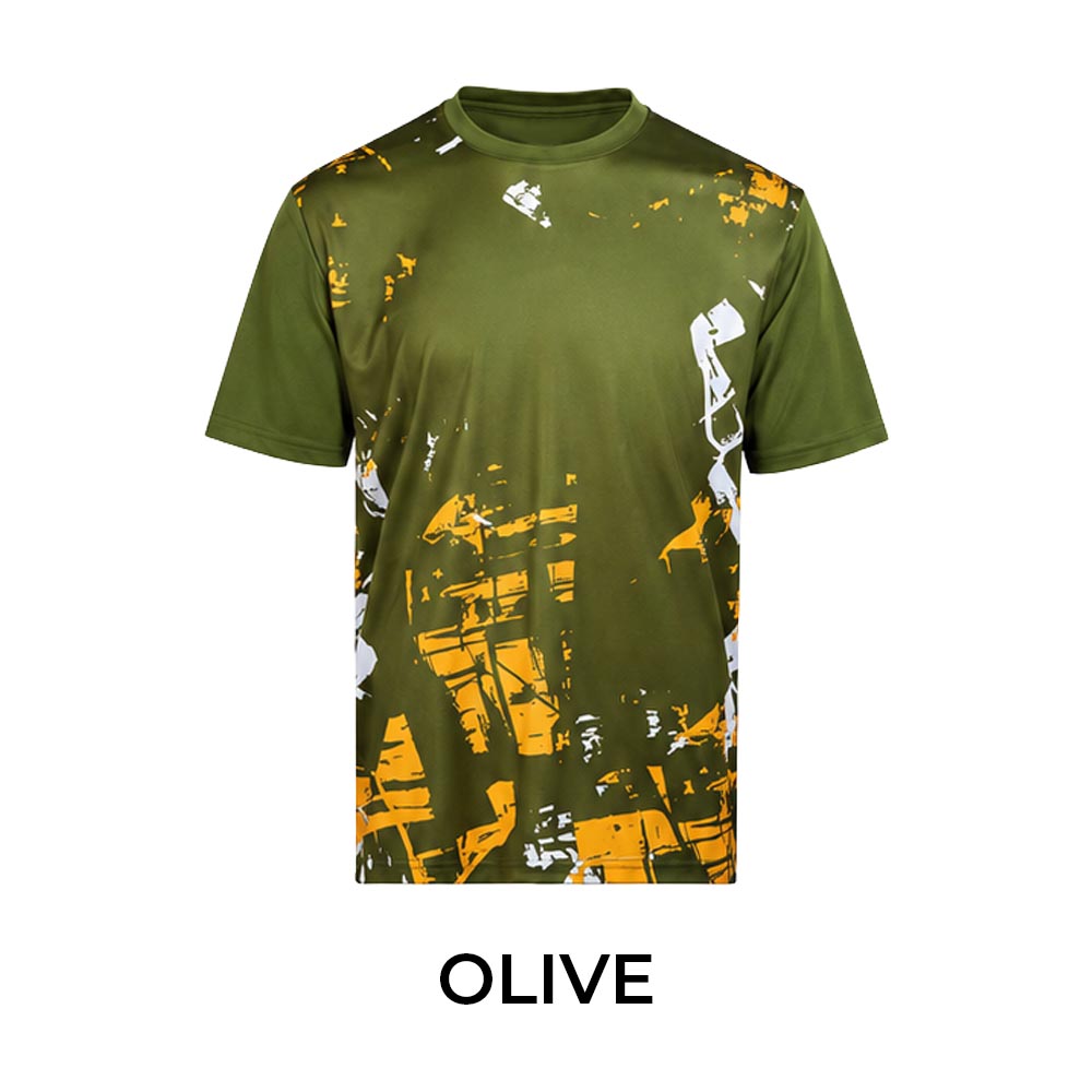 QUICK DRY SUBLIMATION ROUND NECK T-SHIRT