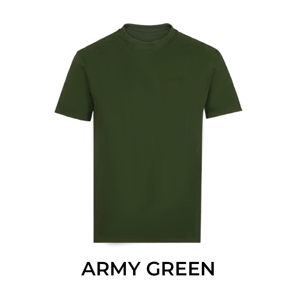 COTTON ROUND NECK T-SHIRT