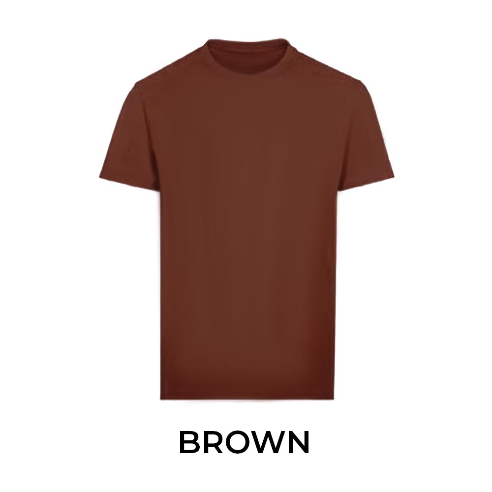 COTTON ROUND NECK T-SHIRT