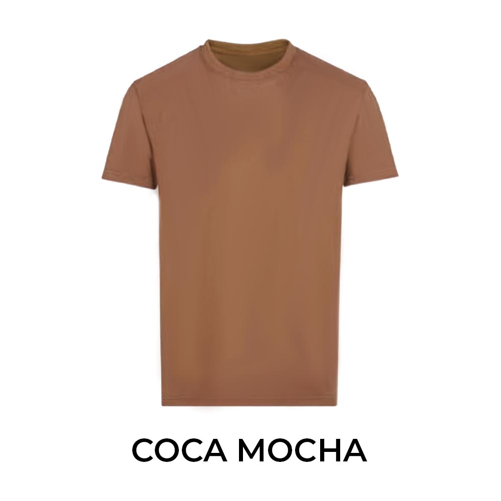COTTON ROUND NECK T-SHIRT