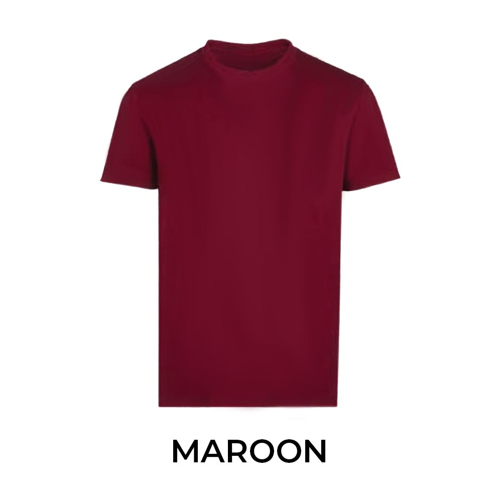 COTTON ROUND NECK T-SHIRT