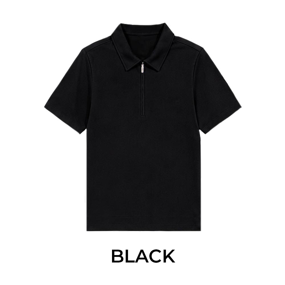TRITAN PREMIUM HALF-ZIP POLO SHIRT