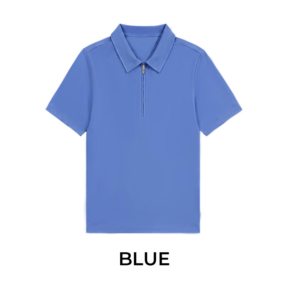 TRITAN PREMIUM HALF-ZIP POLO SHIRT