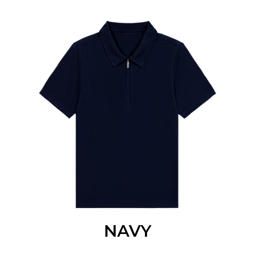 TRITAN PREMIUM HALF-ZIP POLO SHIRT