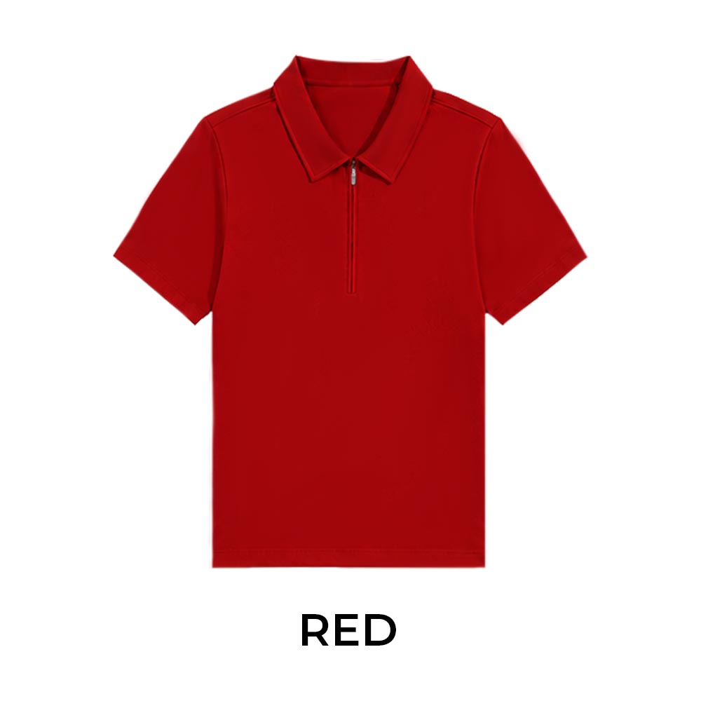 TRITAN PREMIUM HALF-ZIP POLO SHIRT