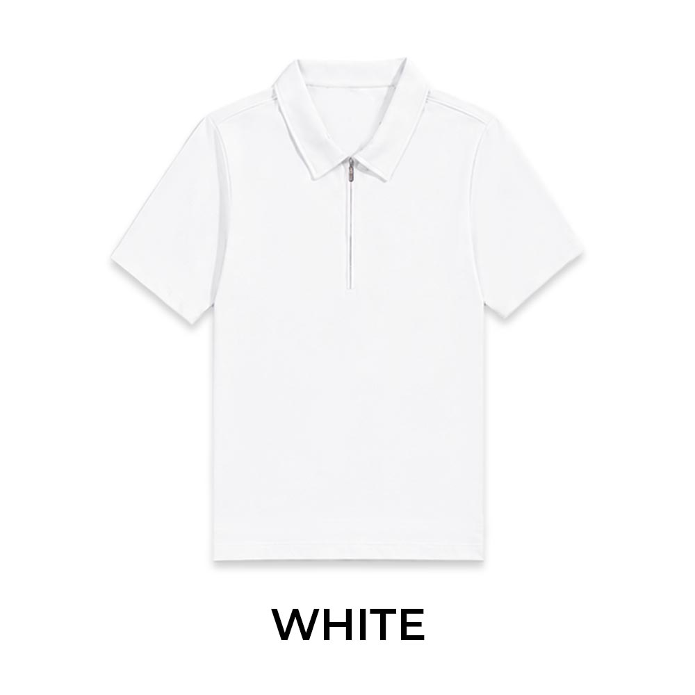 TRITAN PREMIUM HALF-ZIP POLO SHIRT